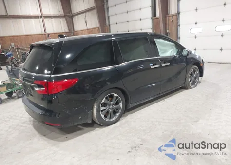 2023 Honda Odyssey Elite из США, поврежденный, VIN 5FNRL6H95PB016114